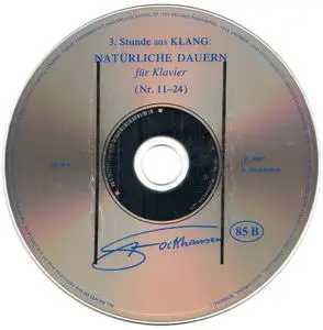 Karlheinz Stockhausen - Natürliche Dauern, 3rd Stunde aus Klang (2007) {2CD Set Stockhausen-Verlag No. 85}