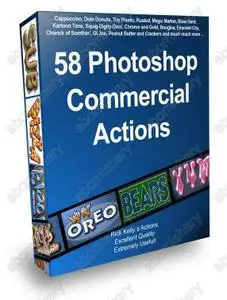 58 Photoshop Commercial actions