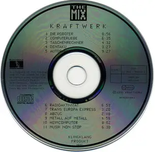 Kraftwerk - The Mix (1991) English & German Versions [Non-Remastered]