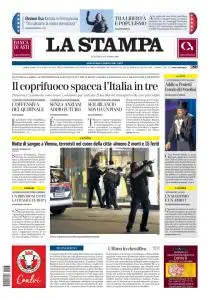 La Stampa Torino Provincia e Canavese - 3 Novembre 2020