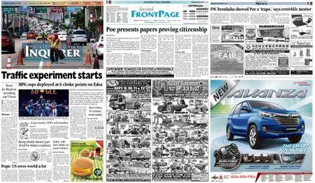 Philippine Daily Inquirer – September 07, 2015