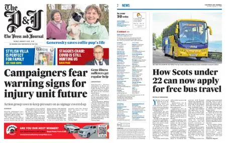 The Press and Journal Moray – January 11, 2022