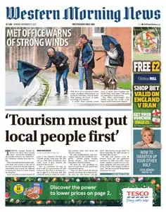 Western Morning News Devon – 21 November 2022