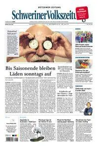 Schweriner Volkszeitung Bützower Zeitung - 01. September 2018