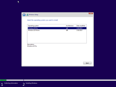 Windows 10 Build 15063 Version 1703 Red Stone 2 MSDN Multiple Editions ( Pro + Home)
