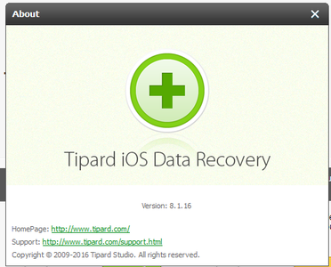 Tipard iOS Data Recovery 8.1.16 Multilingual
