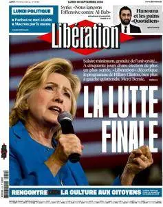 Libération du Lundi 19 Septembre 2016