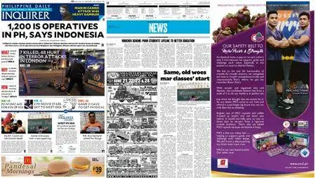 Philippine Daily Inquirer – June 05, 2017