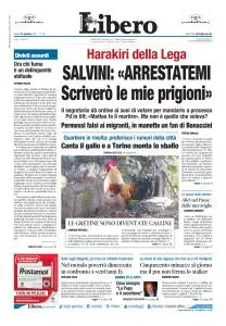 Libero - 21 Gennaio 2020