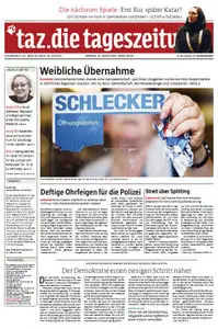 Tageszeitung TAZ vom 14 August 2012
