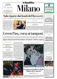 la Repubblica Milano - 14 Ottobre 2021