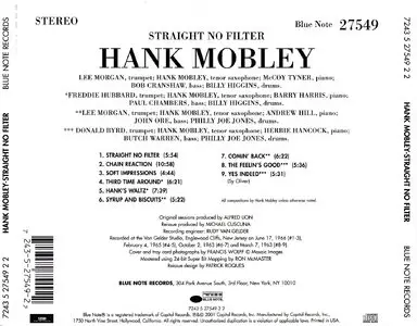 Hank Mobley - Straight No Filter (1966) [Remastered 2001]