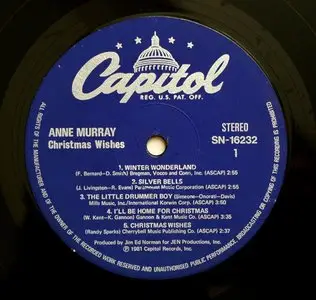Anne Murray - Christmas Wishes (1981) 24-Bit/96-kHz Vinyl Rip