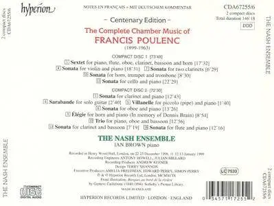 Francis Poulenc, The Nash Ensemble, Michael Harris - Poulenc: The Complete Chamber Music (1999)