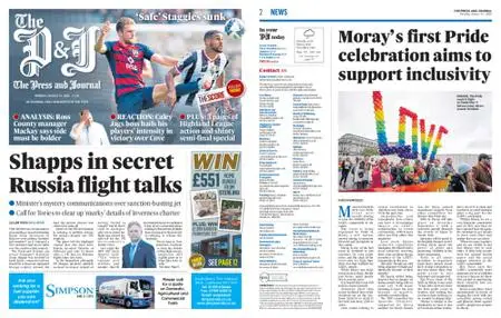 The Press and Journal Moray – August 15, 2022