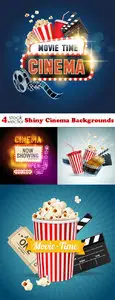 Vectors - Shiny Cinema Backgrounds
