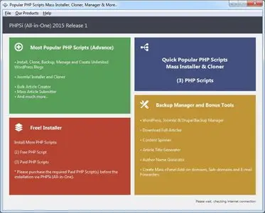 Popular PHP Scripts (AiO) 2015 R3