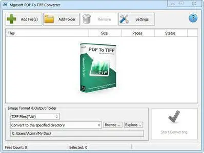 Mgosoft PDF To TIFF Converter 11.4.0 Portable