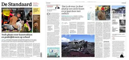 De Standaard – 09 februari 2023