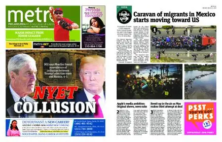 Metro Philadelphia – March 25, 2019