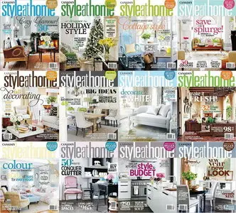 Style at Home Magazine 2012 Full Collection
