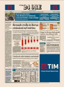 Il Sole 24 Ore - 15 Gennaio 2016