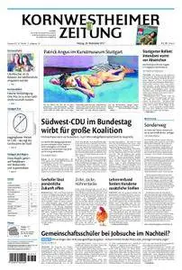 Kornwestheimer Zeitung - 24. November 2017