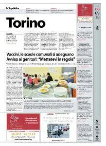 la Repubblica Torino - 6 Settembre 2018
