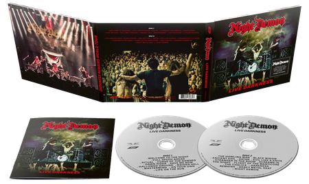 Night Demon - Live Darkness (2018) 2CD [Digipak]