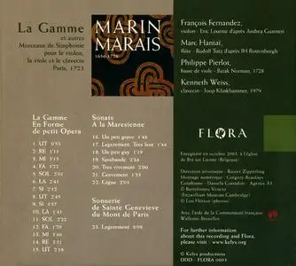 François Fernandez, Marc Hantaï, Philippe Pierlot, Kenneth Weiss - Marin Marais: La Gamme (2004)