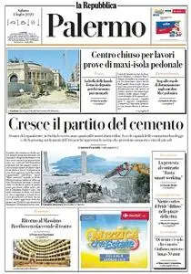 la Repubblica Palermo - 4 Luglio 2020