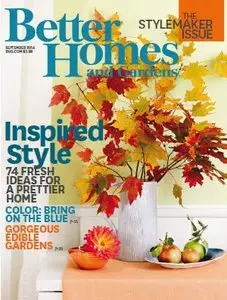 Better Homes and Gardens USA - September 2014 (True PDF)