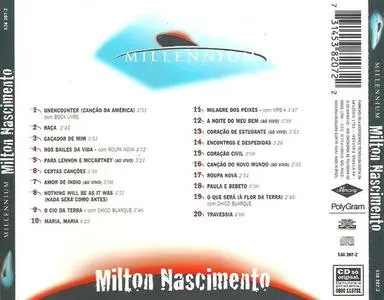 Milton Nascimento - Millennium: 20 Músicas Do Século XX (1999) {Polygram/Mercury Brazil}