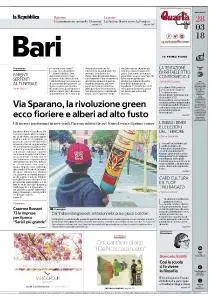 la Repubblica Bari - 28 Marzo 2018