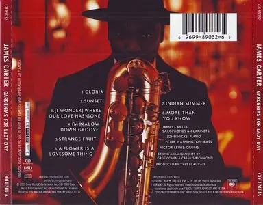 James Carter - Gardenias For Lady Day (2003) {Columbia} [Repost]