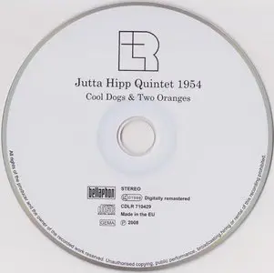 Jutta  Hipp Quintet 1954 - Cool Dogs & Two Oranges (2008) {Bellaphon}