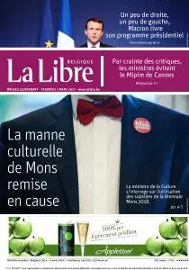 La Libre Belgique du Vendredi 3 Mars 2017