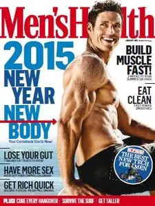 Men's Health Australia - January 2015 (True PDF)