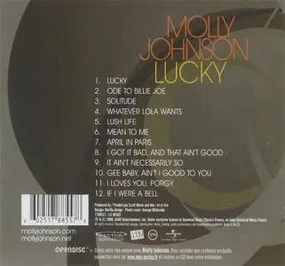 Molly Johnson - Lucky (2008) {A440 Entertainment/Verve/Universal Music Canada}
