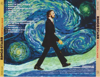 Ringo Starr - Vertical Man (1998) [Mercury PHCR-1640, Japan]