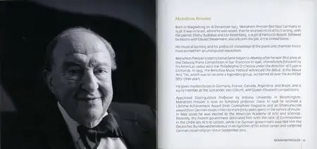 Menahem Pressler - Schubert / Mozart / Beethoven (2013) {La Dolce Volta}