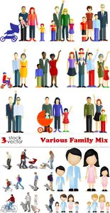 Vectors - Various Family Mix