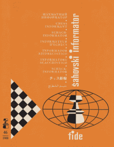 Chess Informant • Issue Number 46 • 1988/07-12