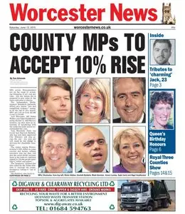 Worcester News - 13 June 2015