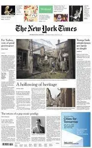 International New York Times - 15-16 April 2017