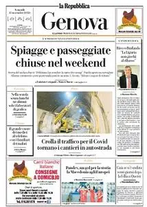 la Repubblica Genova - 13 Novembre 2020