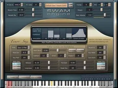 Audio Modelling SWAM Engine - SWAM Soprano Sax v2.7.0 WiN