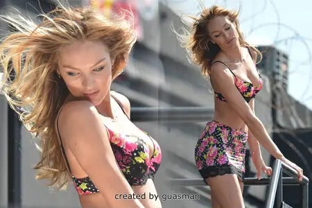 Candice Swanepoel - Victoria's Secret Photoshoot in Miami February 9, 2013