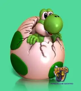 Hex3D - Yoshi Easter egg
