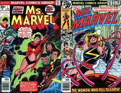 Ms. Marvel v1 #1-23 (1977-1979) Complete